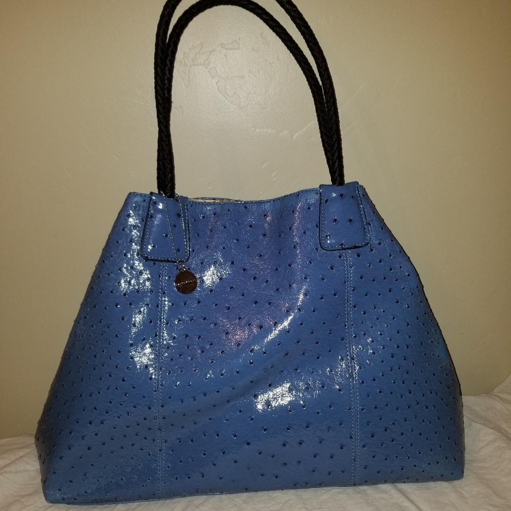 Faux Ostrich Large Hobo bag